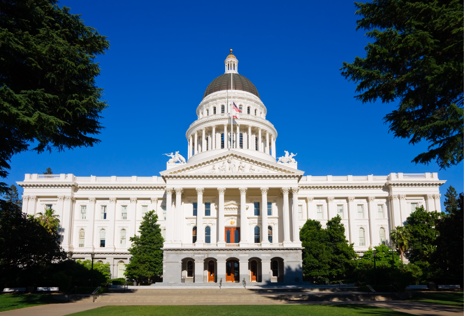 CA state capitol building